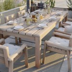 8 Person Outdoor Dining Table Dimensions