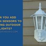 Adding A Motion Sensor To An Existing Outdoor Light