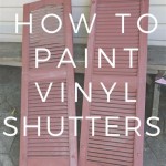 Best Time To Paint Outdoor Shutters