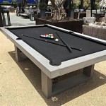 Build Outdoor Pool Table