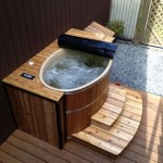 Compact Outdoor Hot Tub