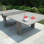 Diy Outdoor Concrete Ping Pong Table