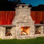 Diy Outdoor Fireplace With Pavers