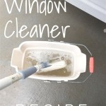 Homemade Outdoor Window Cleaner