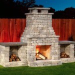 How To Build An Outdoor Fireplace With Pavers