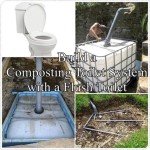 How To Build An Outdoor Flushing Toilet