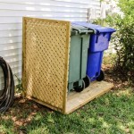 How To Build An Outdoor Garbage Can Holder