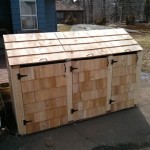 How To Build An Outdoor Garbage Shed