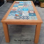 How To Build An Outdoor Tile Table Top