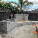 How To Build Outdoor Bbq With Concrete Blocks