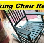 How To Clean Outdoor Wooden Rocking Chairs