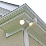 Installing Outdoor Flood Lights Under Eaves