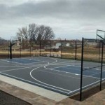 Outdoor Basketball Court Fence Height