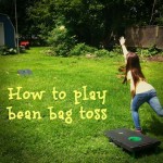 Outdoor Bean Bag Toss Game Rules