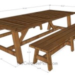 Outdoor Dining Table Dimensions