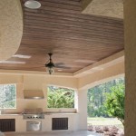 Outdoor Faux Wood Ceiling Planks