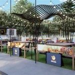 Outdoor Food Court Design Concept