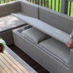 Outdoor Furniture With Cushion Storage Built In