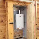 Outdoor Gas Water Heater Closet