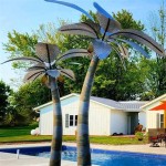 Outdoor Metal Palm Trees