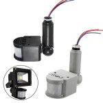 Outdoor Motion Detector Switch With Timer