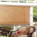 Outdoor Roll Up Shades With Cords
