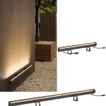 Outdoor Wall Wash Lighting Placement