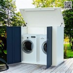 Outdoor Washer And Dryer Cabinet