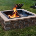 Outdoor Wood Burning Fire Pit Inserts