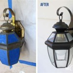 Painting Brass Outdoor Light Fixtures