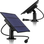 Replacement Solar Panel For Outdoor Lights